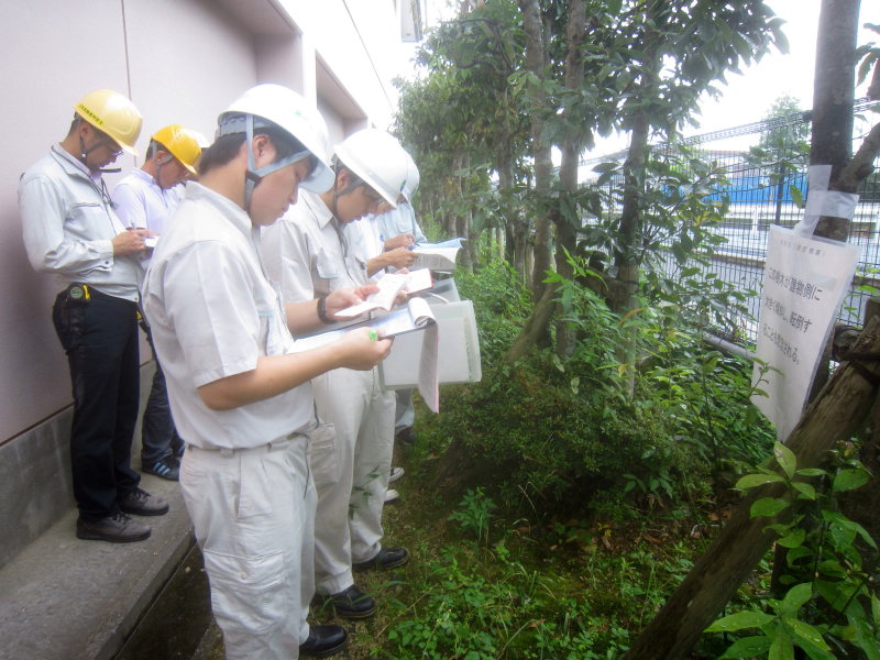 応急危険度判定実地訓練