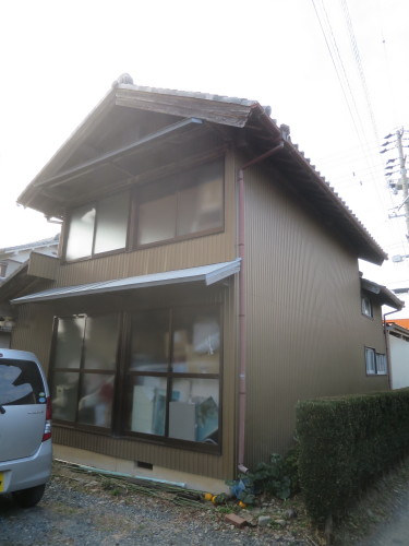 納屋耐震工事