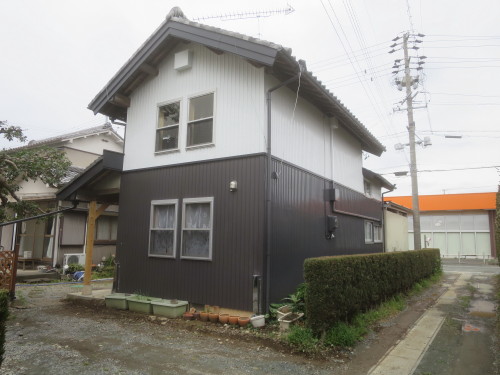 納屋耐震工事