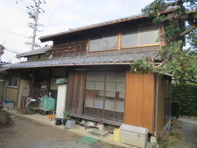 納屋耐震工事