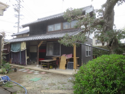 納屋耐震工事
