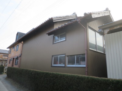 納屋耐震工事