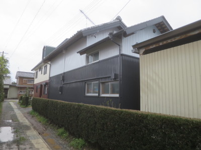 納屋耐震工事